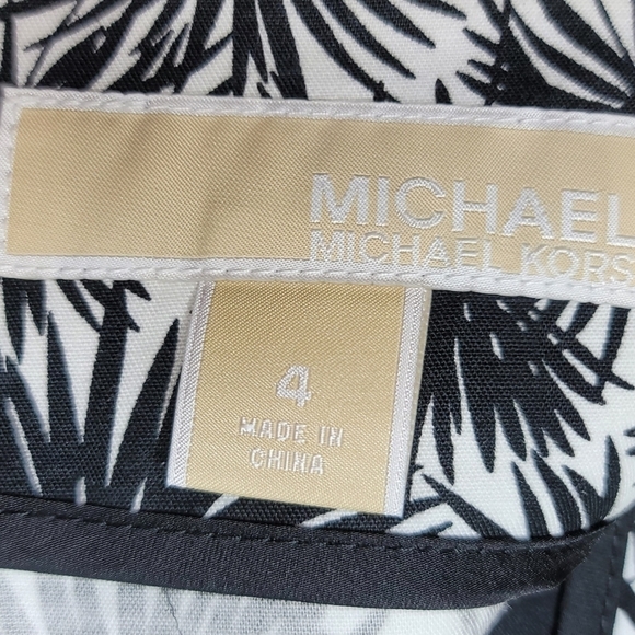 Michael Kors Golf Skorts Stretch Black and White Women's Size 4 - Picture 6 of 14